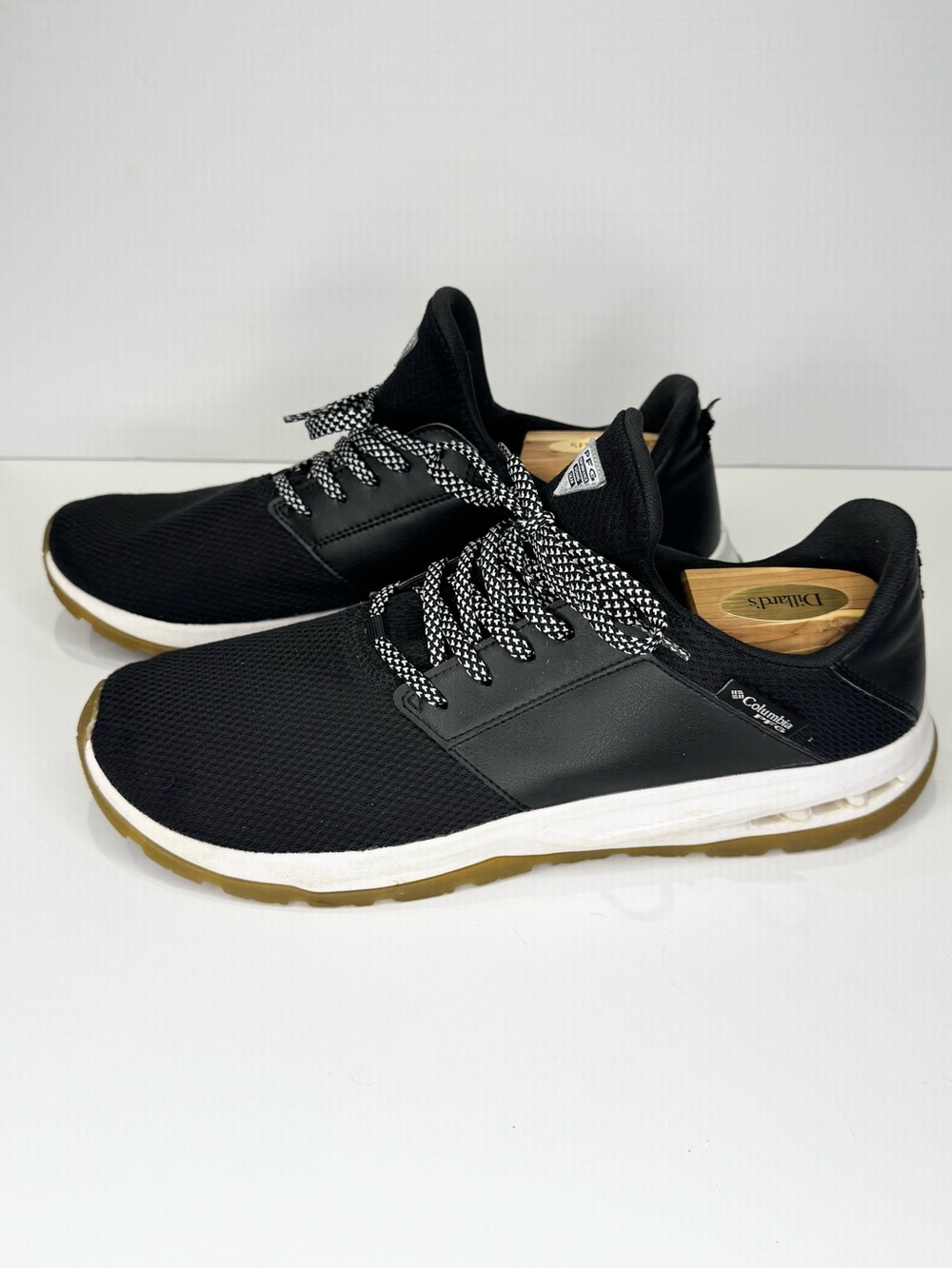 Columbia PFG Men's 11.5 Tamiami Boat Shoes Black Athletic Outdoor Fishing